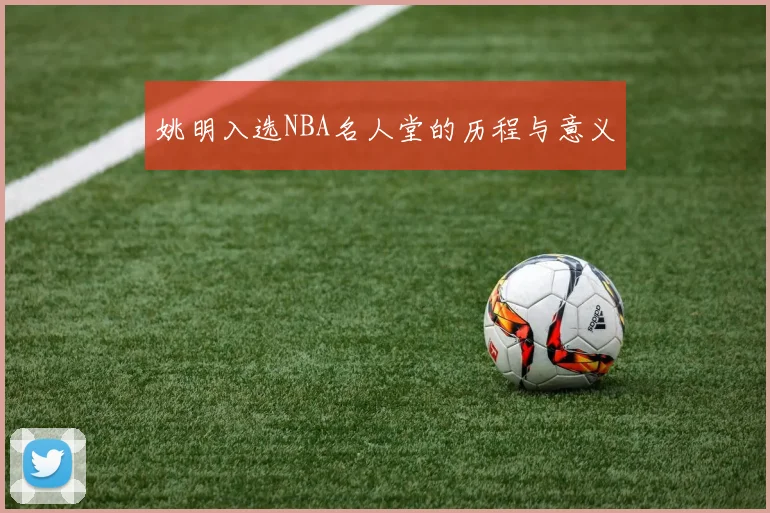 姚明入选NBA名人堂的历程与意义